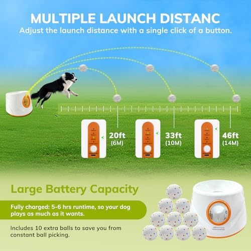 Automatic Dog Ball Launcher for Small/Medium Dogs - Image 4