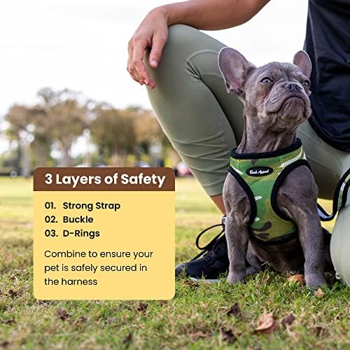 Bark Appeal Pink Camo Step-in Dog Harness - Image 5