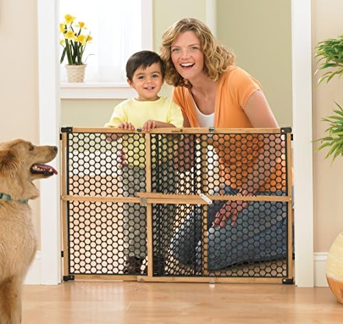 Safety 1st Bamboo Baby Gate for Doorways, No Drill Easy Install, Dog Gates - Image 5
