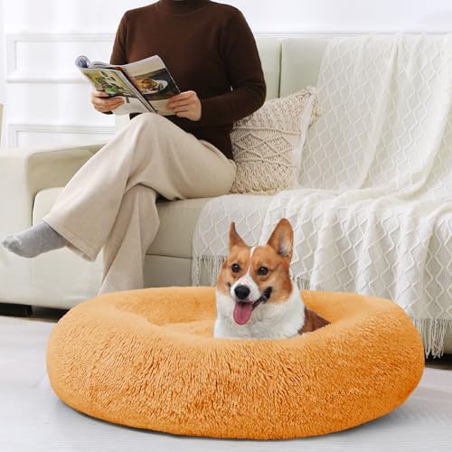 JOLLYVOGUE Dog & Cat Bed, Calming Anti-Anxiety Pet Bed - Image 6