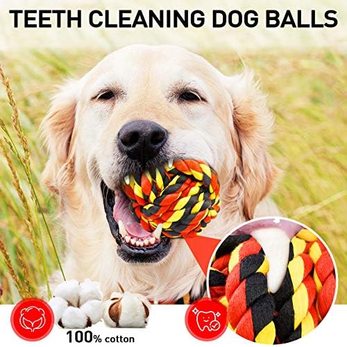 SHARLOVY Dog Toys for Aggressive Chewers, Dog Balls for Large Breeds - Image 4