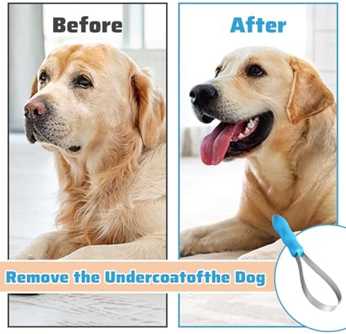 Dual-Sided Dog Shedding Blade, Shedding Brush - Image 2