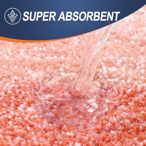 OLANLY Bathroom Runner Rug 45x27, Extra Soft Absorbent Microfiber Bath Rugs - Image 4