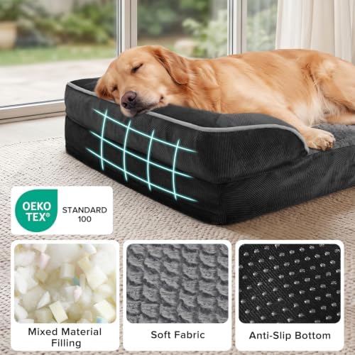 INVENHO L Plus Orthopedic Dog Bed - Image 5