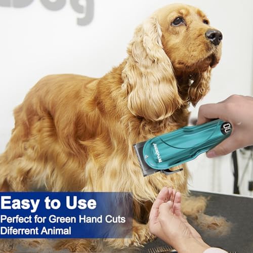 Quiet Dog Grooming Kit - 2000mAh Dog Clippers - Image 7