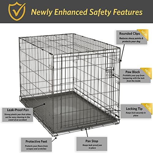 New World by Midwest 48-Inch Single Door Crate, XL Breeds, 90-110 lbs - Image 4
