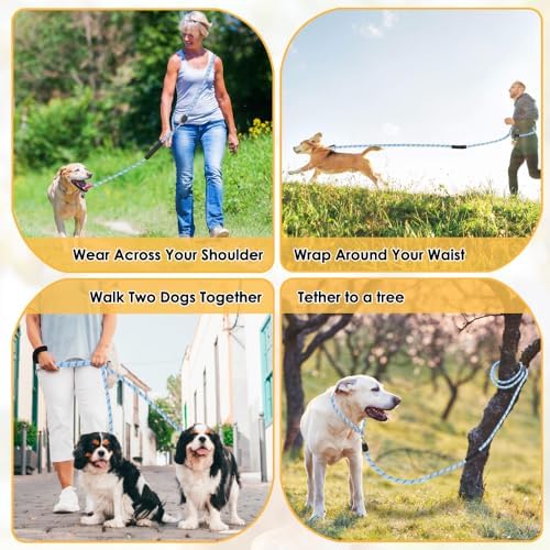 Lukovee Hands Free Dog Leash, 10FT Adjustable Waist-Lead & Shoulder Lead - Image 6