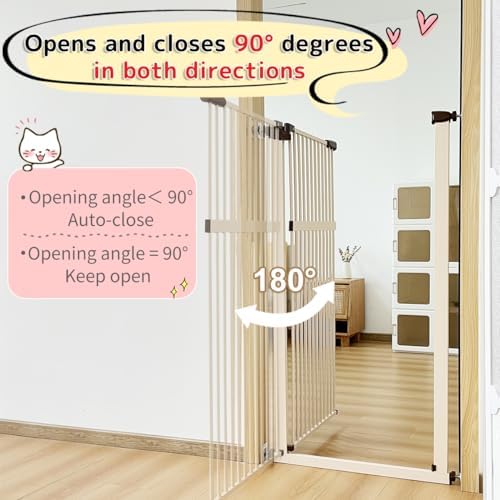 Lumizone 55.12" Extra Tall Pet Gate - Image 7