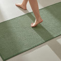 TYUU Bathroom Runner Rugs, Long Bath Mat Runner Washable Thin Quick Dry Low by TYUU