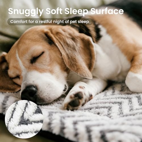 Mora Pets Dog Crate Pad Washable Cat Dog Bed - Image 2