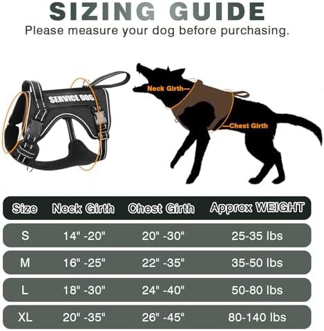 WINSEE Tactical Dog Harness, No Pull Dog Harness - Image 6