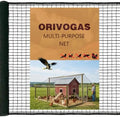 Heavy Duty Bird Netting for Chicken Coop, 19.5 x 19.5 ft 0.8”Mesh HDPE Chicken by Unknown