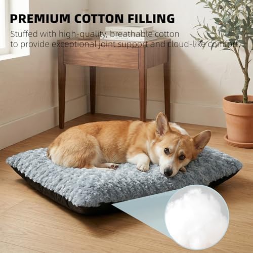 Dog Bed Washable Pet Bed for Small Dogs and Cat, Sea Blue M - Image 6