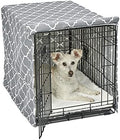 MidWest Homes for Pets Medium Dog Crate Cover Featuring Teflon Fabric Protector by NewWorldPetProducts