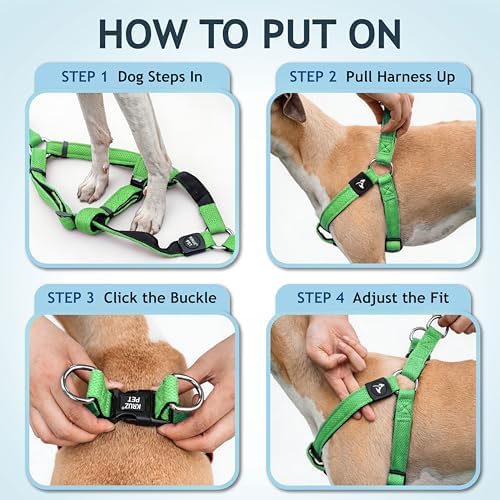 KRUZ No Pull Dog Harness Heavy-Duty Pet Harness - Image 5