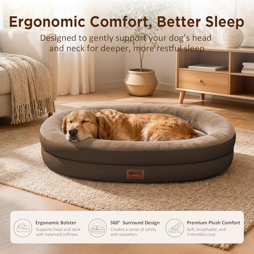Waterproof Orthopedic Dog Bed for Medium Dogs - Image 3