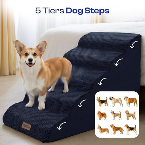 Miorun Extra Wide Dog Stairs for Large Dogs - Image 7