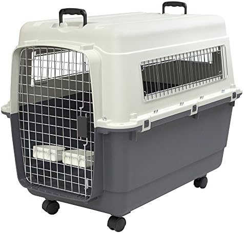 SportPet Airline Compliant X-LARGE 32.25" Travel Dog Kennel-Durable Plastic by SportPetDesigns