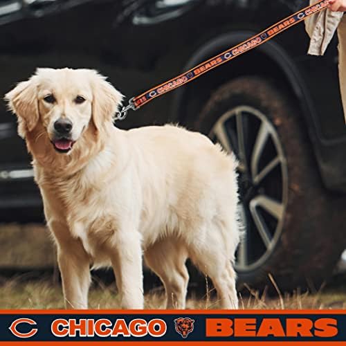 NFL PET Leash Chicago Bears Dog Leash, Medium Football Team Leash - Image 3