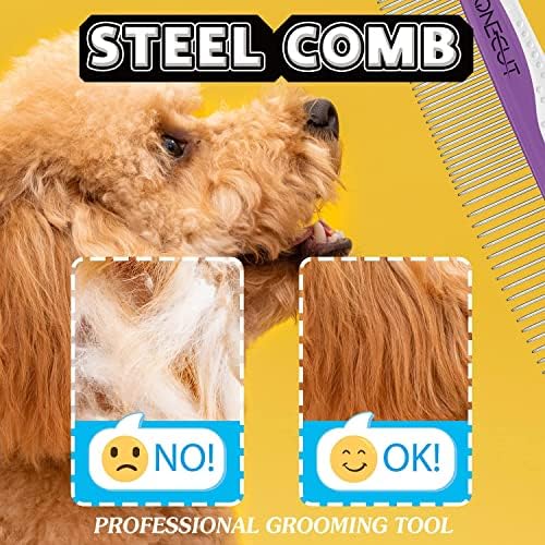 Dog Comb, OneCut Pet Grooming Tool - Image 5