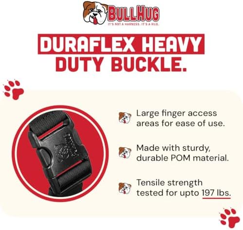 BULLHUG Adjustable Dog Harness – No Pull, No Choke – - Image 3