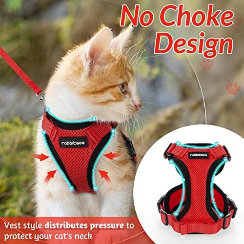 rabbitgoo Cat Harness and Leash Set, Escape Proof Vest - Image 2