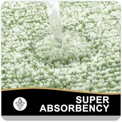 OLANLY Bathroom Runner Rugs 47x24, Long Bath Mats - Image 3