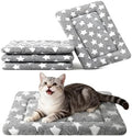 Dog Crate Mat, 4 Piece Reversible Pet Bed, Machine Washable, Small Dogs & Cats by FogkissComfyPawsHome
