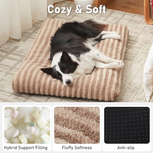 FURTIME Washable XL Dog Bed for Extra Large Dogs, Deluxe Dog Crate Beds - Image 2