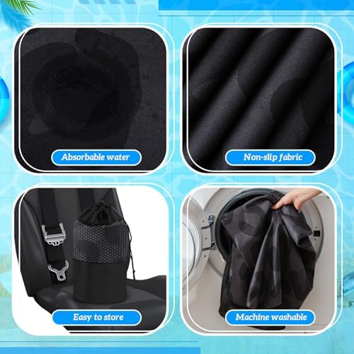 Hahafelt 2 Pack Car Seat Towel Cover - Image 3