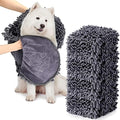 Newwiee 4 Pcs Large Dog Towels for Drying Dogs Microfiber Shammy by Newwiee