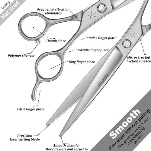 High-end Professional Dog Grooming Scissors Pet Grooming Shears 7.5 Inches - Image 3