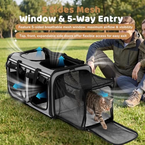 Expandable Extra Large Cat Carrier - Image 5