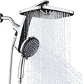 Rain Shower Head with Handheld Showerhead, Chrome 1.8GPM 460311 by BOZYBO-BornforQualityLife