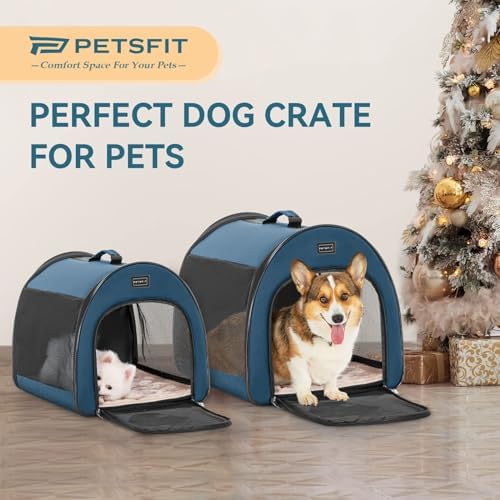 PETSFIT Portable Dog Crate, Travel Dog Crate - Image 2