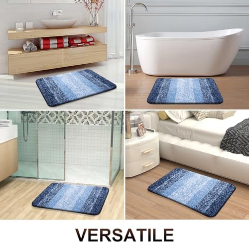 OLANLY Bathroom Runner Rug 45x27, Extra Soft Absorbent Microfiber Bath Rugs - Image 7