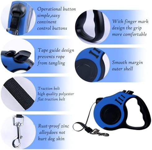 Retractable Dog Leash, 16 FT Dog Leash - Image 3