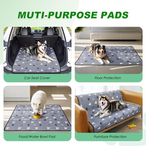 WanpeeGoo Washable Pee Pads for Dogs, Waterproof, 18 x 24 in, 4 Pack - Image 5