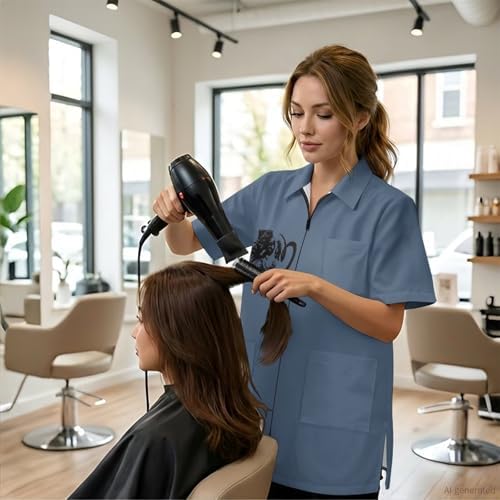 Men’s Pet Barber Jacket, Professional Design Water & Hair Proof - Image 4