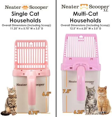 Neater Pet Brands Neater Scooper XL Cat Litter Scoop, 15 Refill Bags – - Image 5