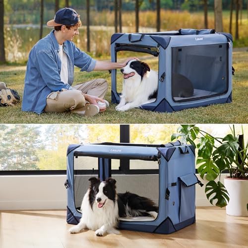 Lesure Portable Soft Collapsible Dog Crate - Image 2