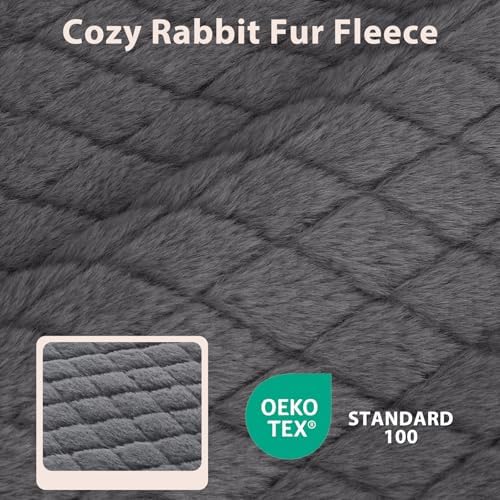 JOEJOY Orthopedic Medium Dog Bed, Washable Dog Crate Bed Medium Sized - Image 4