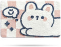 Molesun Rabbit Bath Mat 20x31, Soft Absorbent Microfiber Bath Rugs by Molesun