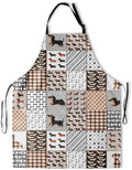 Art Apron with Pocket for Women Men by DZGlobal