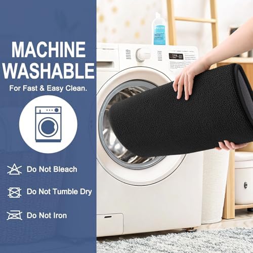OLANLY Memory Foam Bathroom Runner Rugs 59x24, Absorbent Long Mat - Image 6