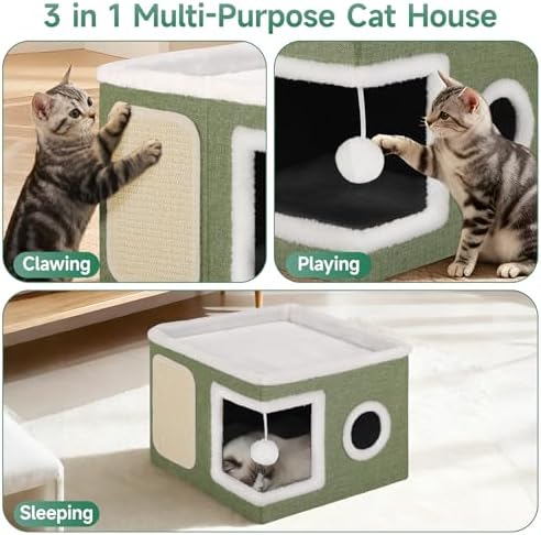 Shikha Cat House Bed for Indoor Cats - Image 4