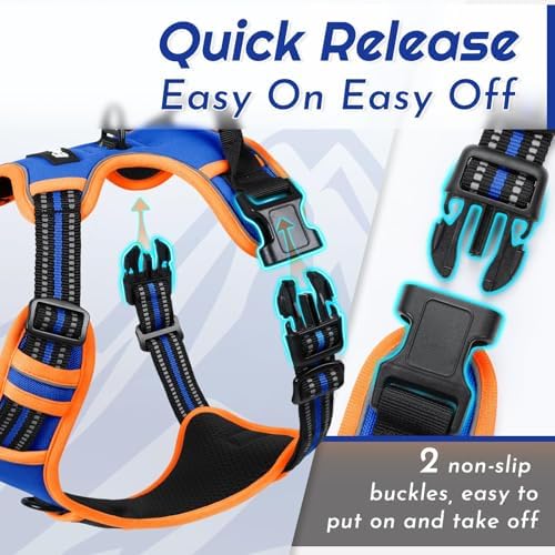 Eagloo Dog Harness for Small Dogs, No Pull Pet Vest - Image 6