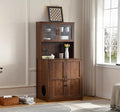 Forest Gravity Extra Large Tall Litter Box Cabinet by ForestGravity
