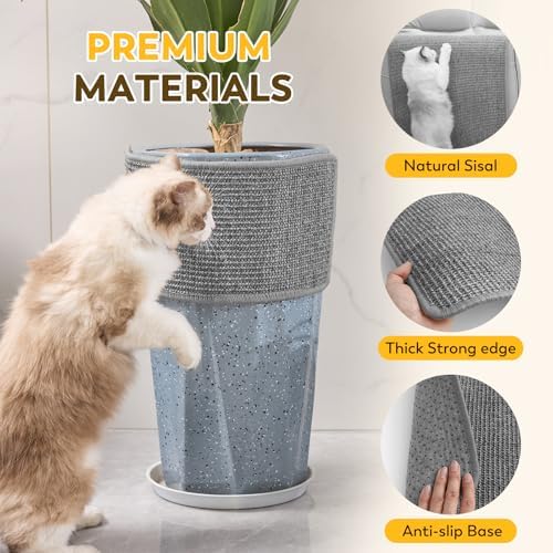 2PCS 23.6" x 15.7" Cat Scratcher Mat - Image 3