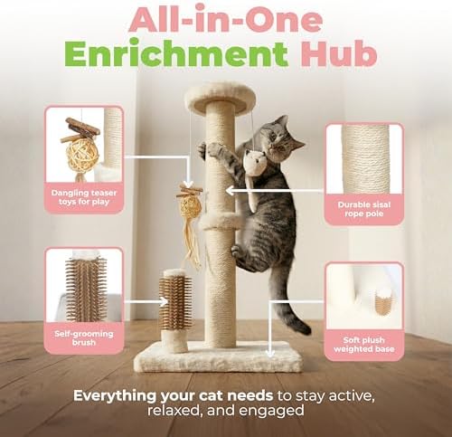 Best Pet Supplies Catify Cat Scratching Post - Image 3
